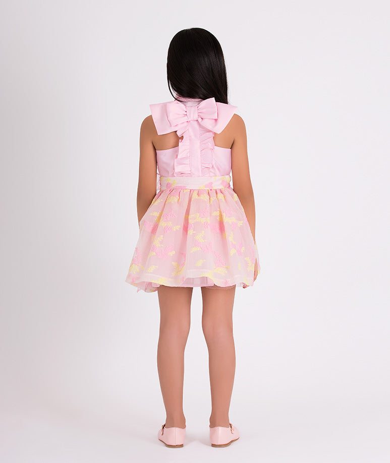 Product Image of Organza Ruffles Outfit | 2 Pieces #4