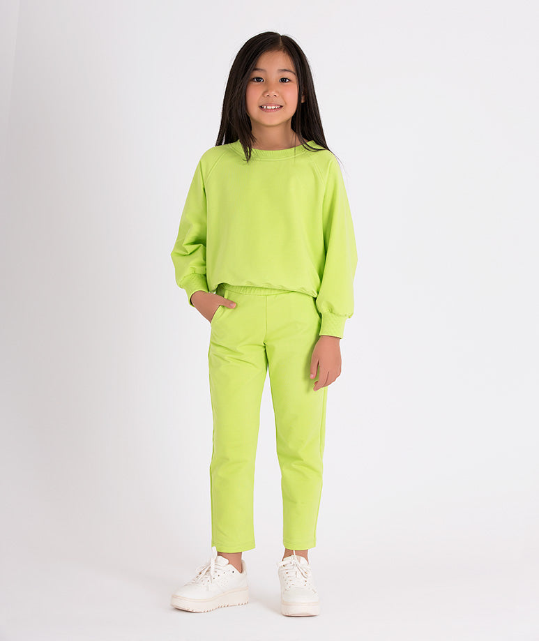 Product Image of Neon Green Tracksuit | 2 Pieces #1