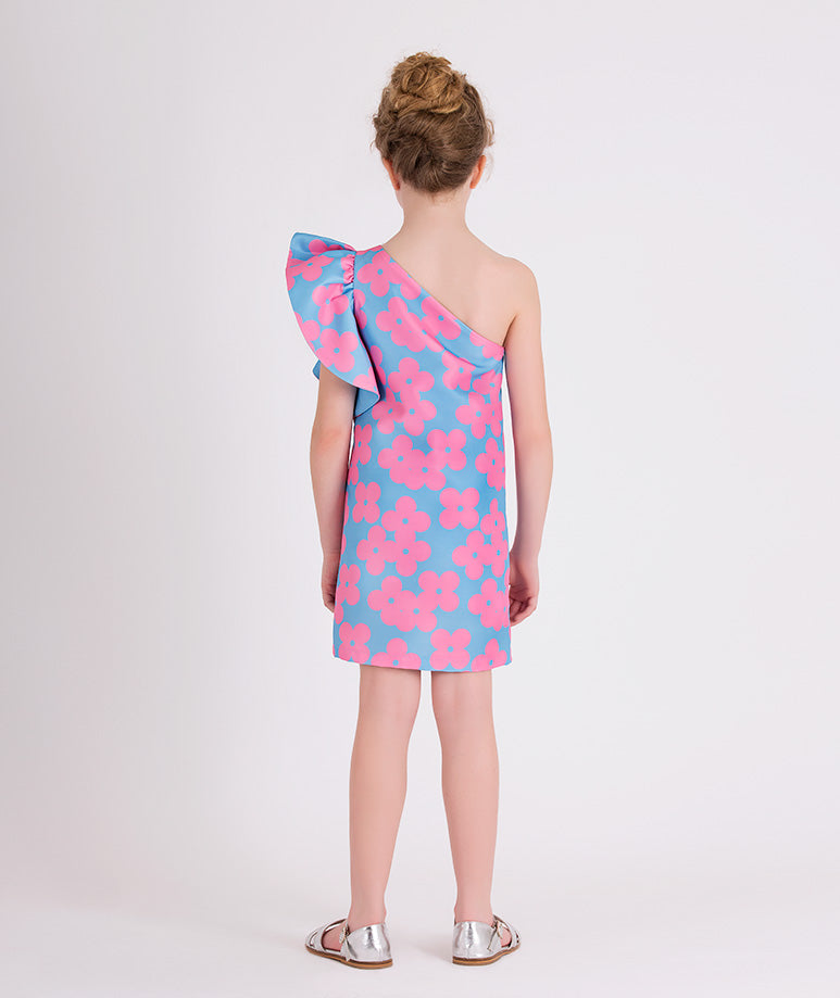 Product Image of Floral One Shoulder Dress #3