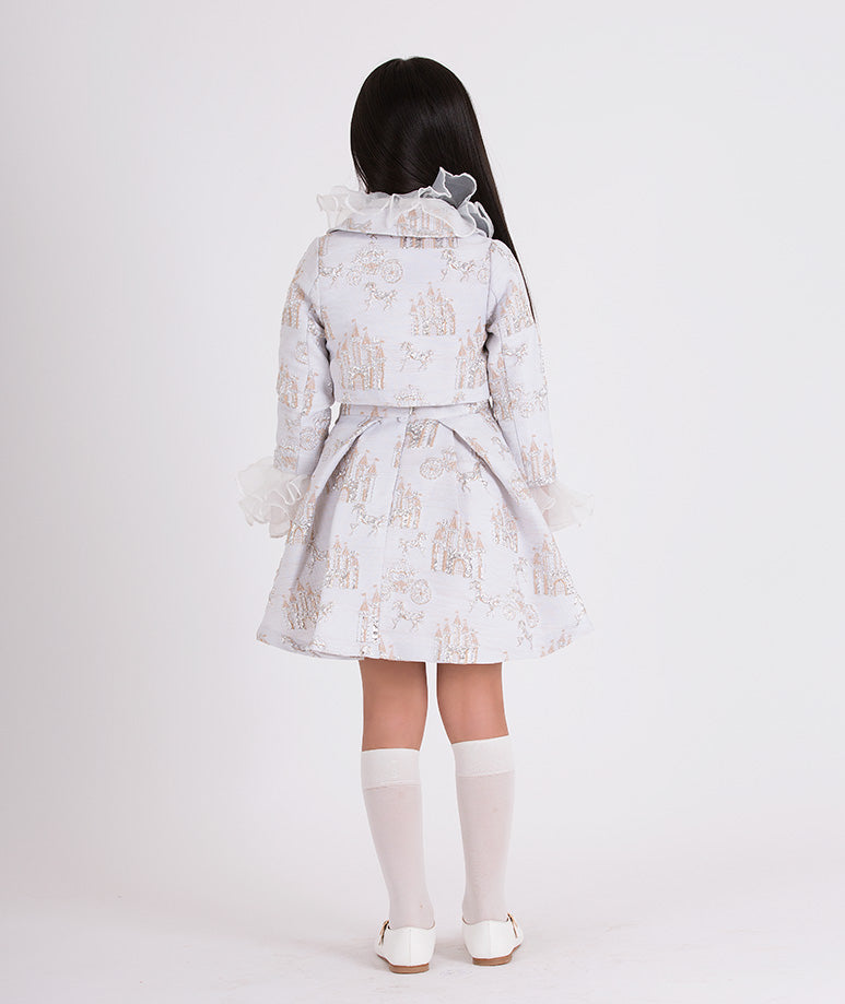Product Image of Fairy Tale Organza Fashioned Outfit | 3 Pieces #3
