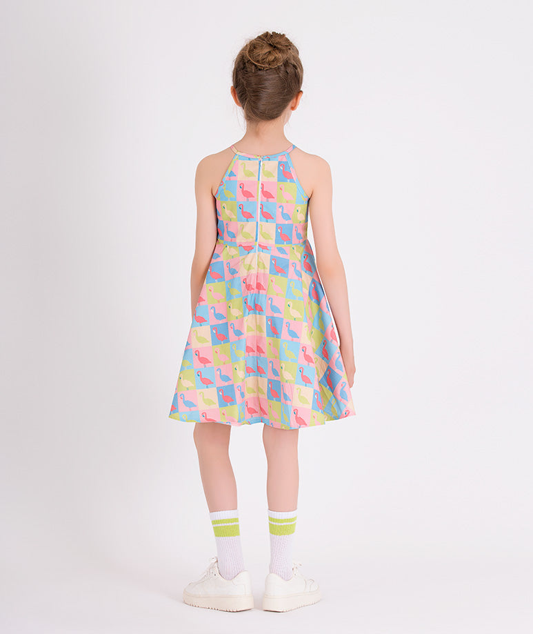 Product Image of Flamingo Square Organic Dress #2