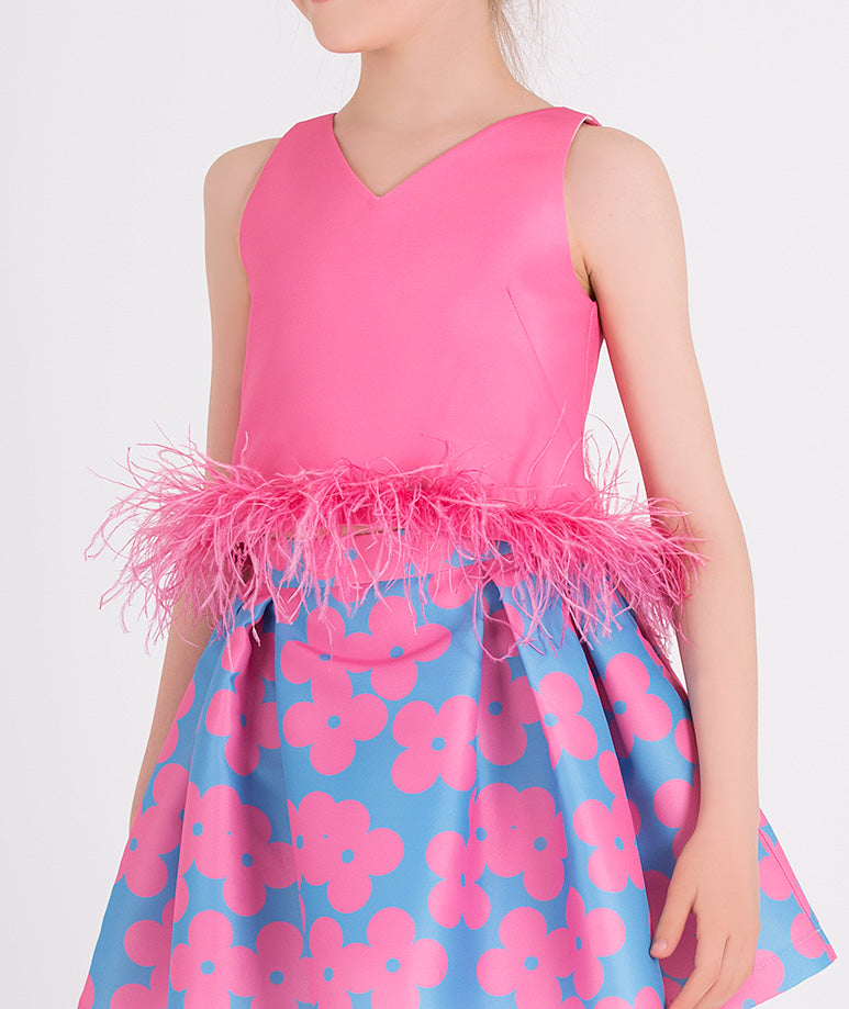 Product Image of Floral Feathers Outfit | 2 Pieces #2