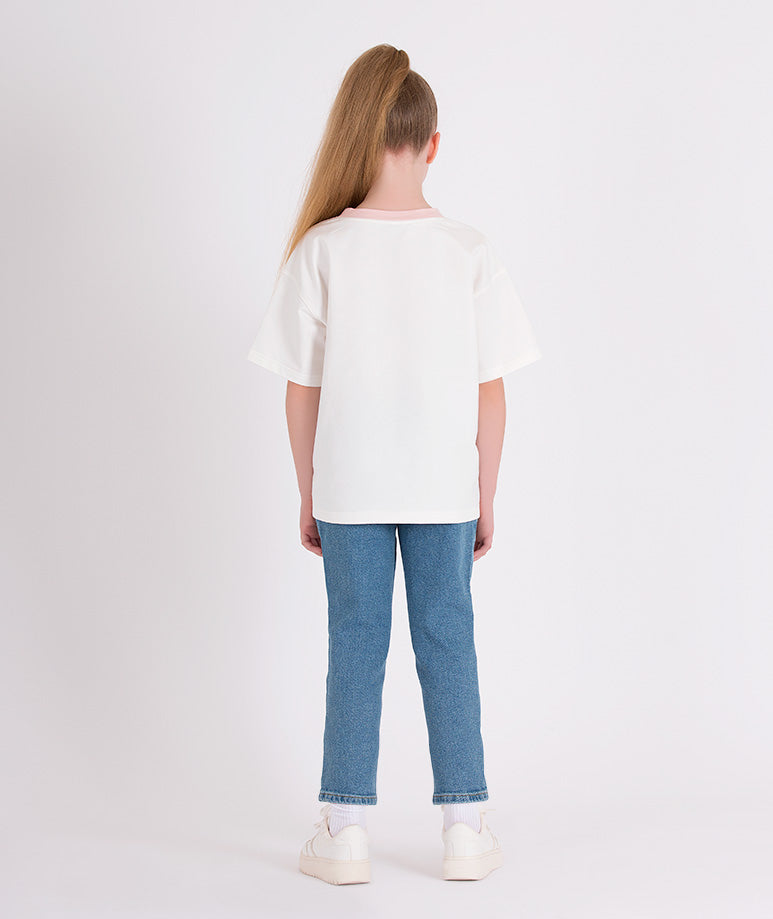 Product Image of Oversize Flamingo Square T-Shirt #3