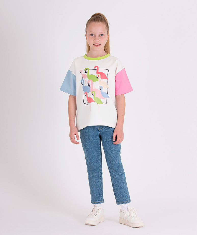 Product Image of Flamingo Town Oversize T-Shirt #2