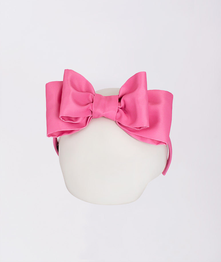 Product Image of Pink Bow Headband #1