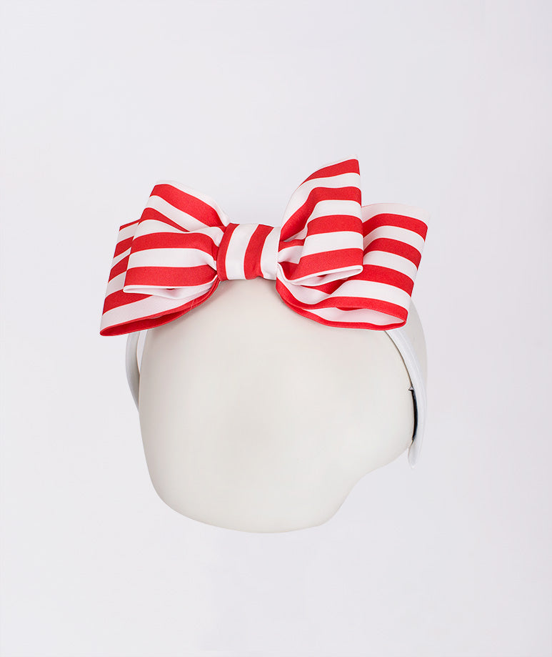Product Image of Red Stripes Headband #1