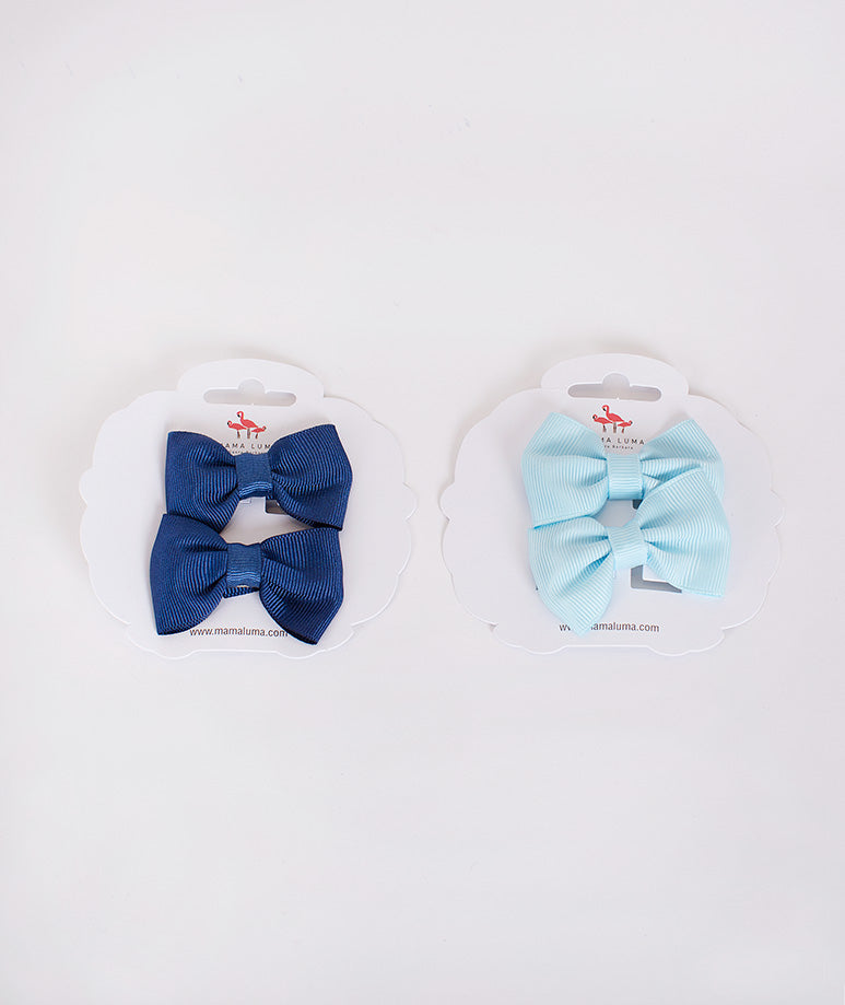 Product Image of Bow Hair Clips 2-Set | 2-Color Pack #1