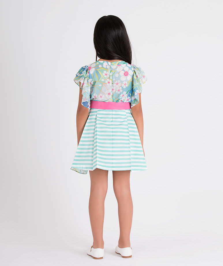 Product Image of Mint Stripes Dress #3