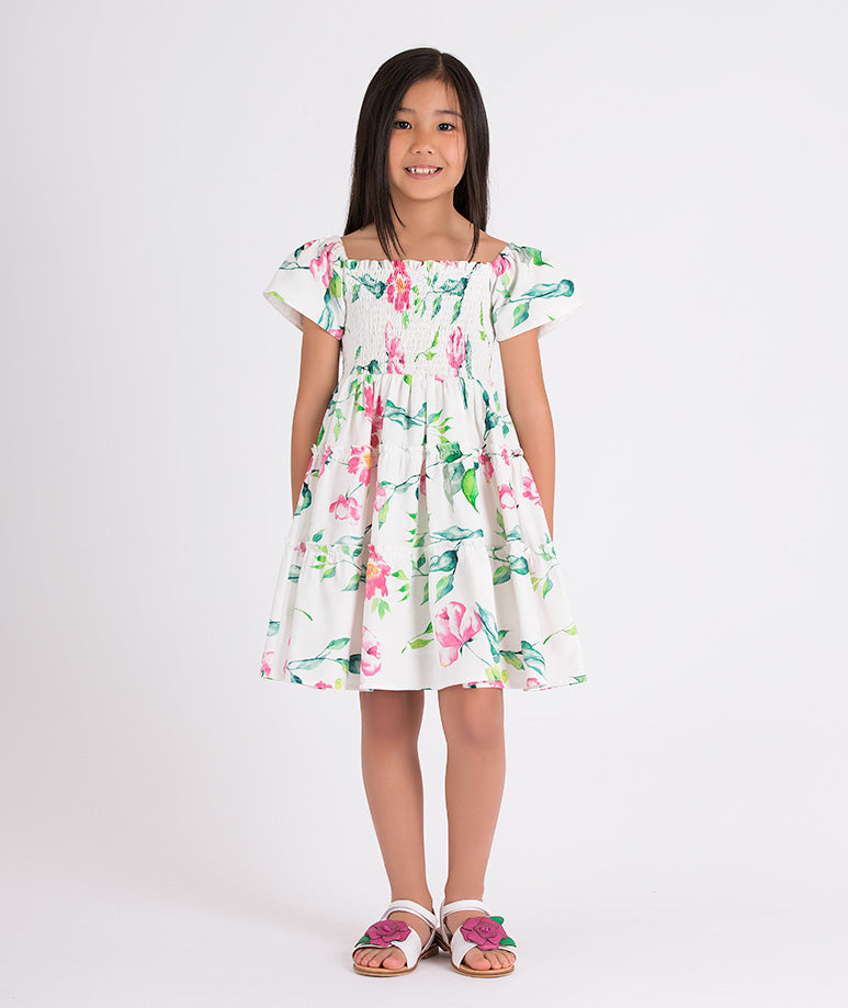 Product Image of Floral Poplin Dress #1