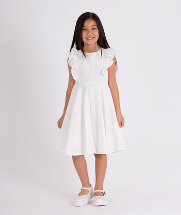 white summer dress 