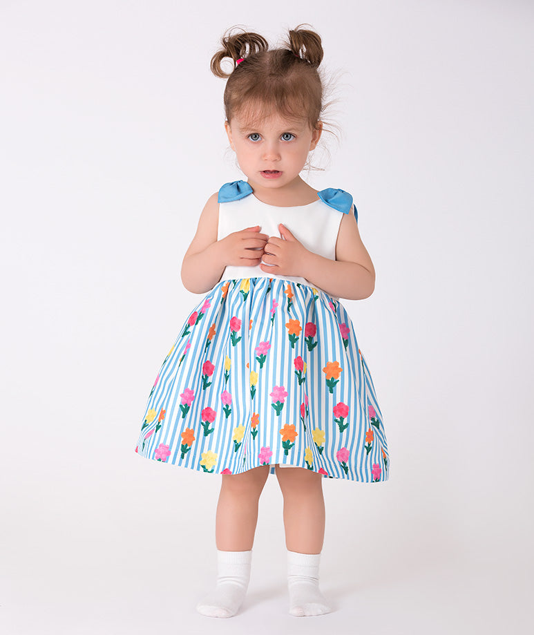 Product Image of Azure Garden Baby Dress #1