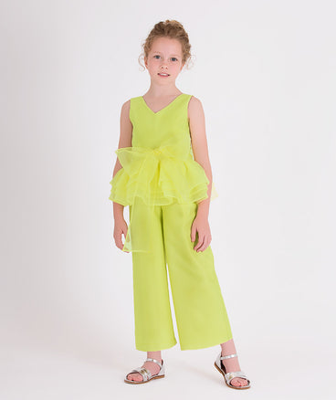 chic green jumper for kids
