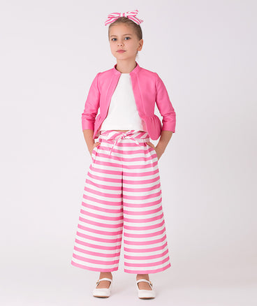 chic pink outfit for kids