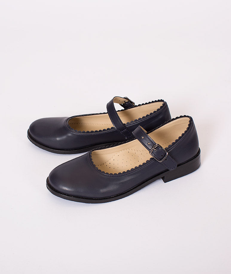 Product Image of Vintage Navy Kids Shoes #1