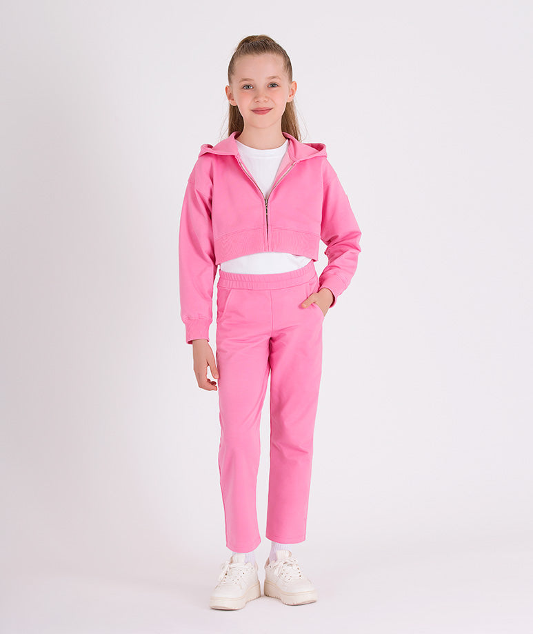 Product Image of Pink Tracksuit | 2 Pieces #1