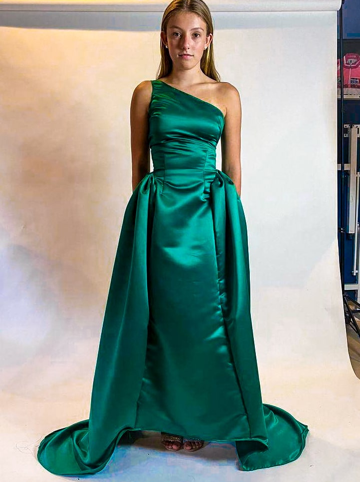 Prom Dress Sewn by The Fashion Class Student