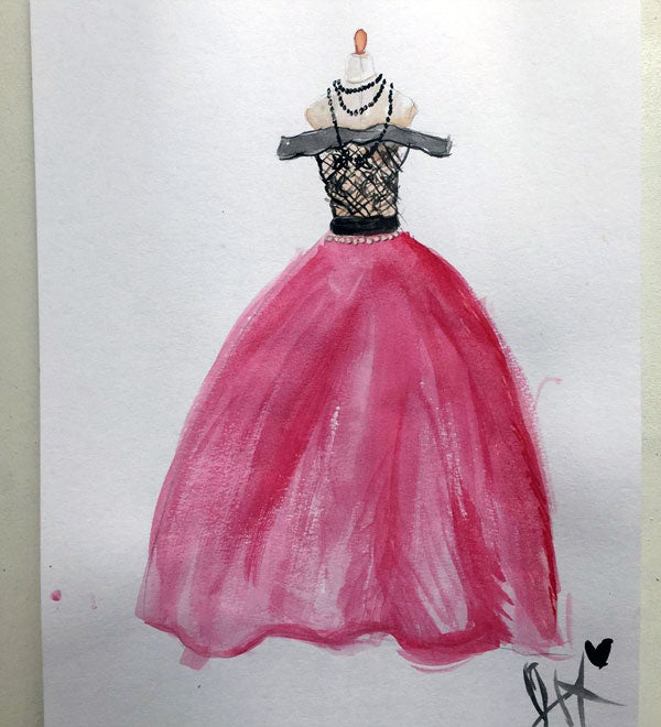 how to draw fashion designs for kids