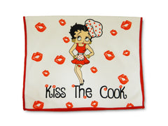 Betty Boop Kitchen Towel Kiss The Cook