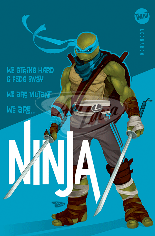 Part 3 Leo "Ninja" 12x18 AntLucia.com
