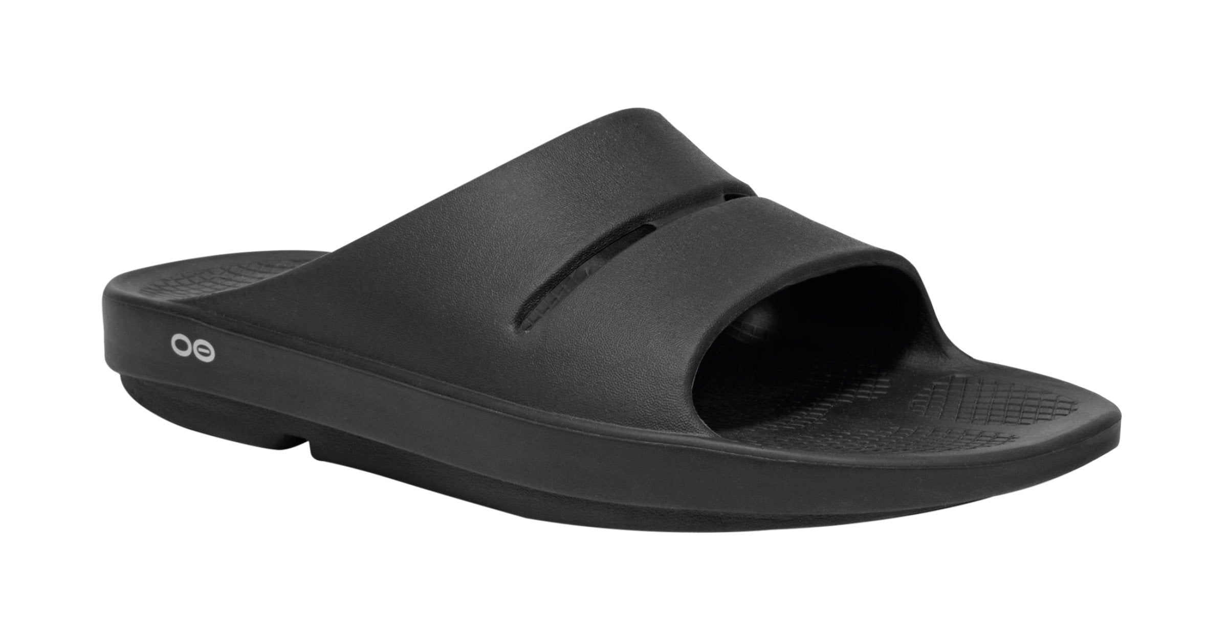 Men's OOahh Slide - Black - oofoscomau product image