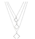 Carmen Necklace 925 Sterling Silver Plated- Necklace for Women- Pendant Necklace- Necklace Pendant