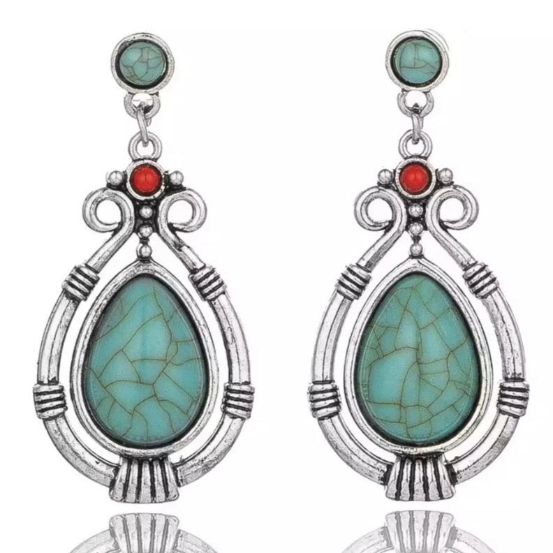 Turquoise Dangle Earrings