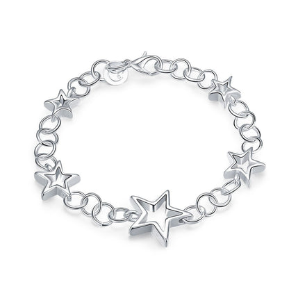 Star Bracelet Sterling Silver Plated – Hollywood Sensation®