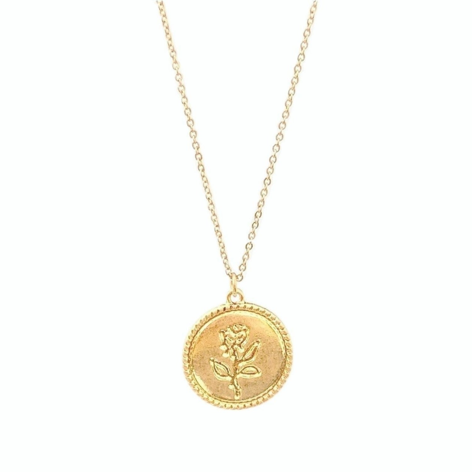 Medusa Pendant for Protection Necklace - Gold - Luna & Rose Jewellery