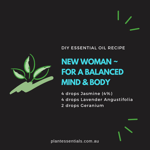 new woman essential oil blend recipe