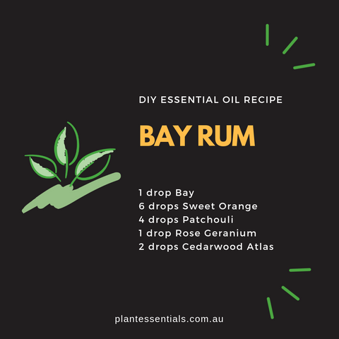 bay rum essential oil recipe