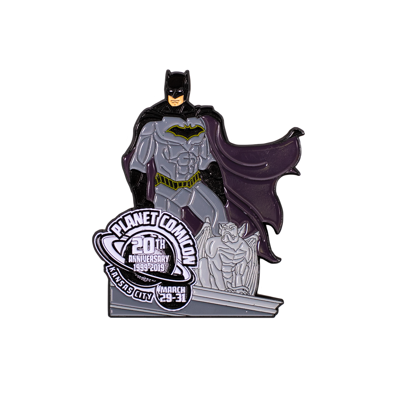 Planet Comicon | 20th Anniversary Batman Pin – Merch Central