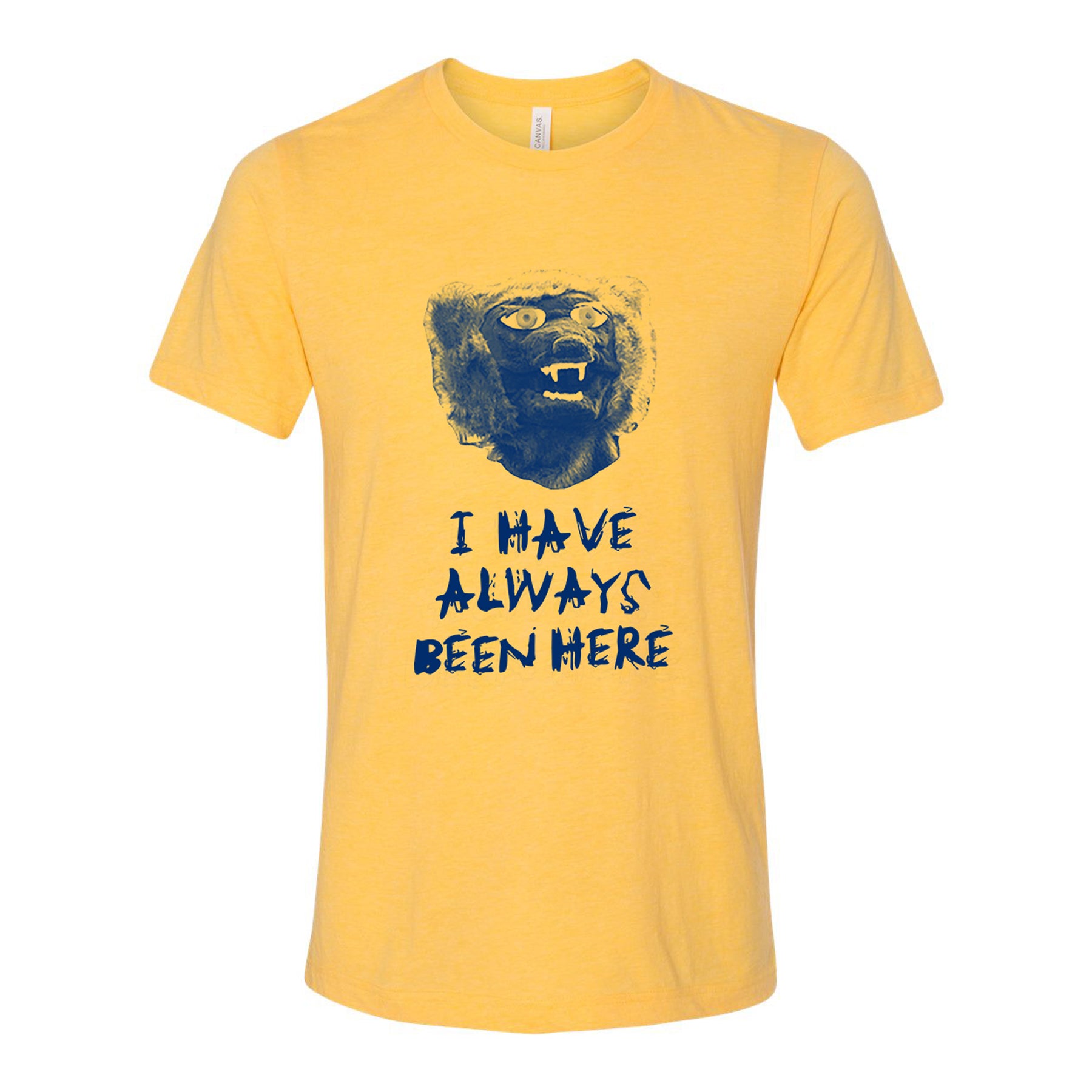 MURDERWOLF T-Shirt - Yellow Gold Triblend – Underground Printing Online ...