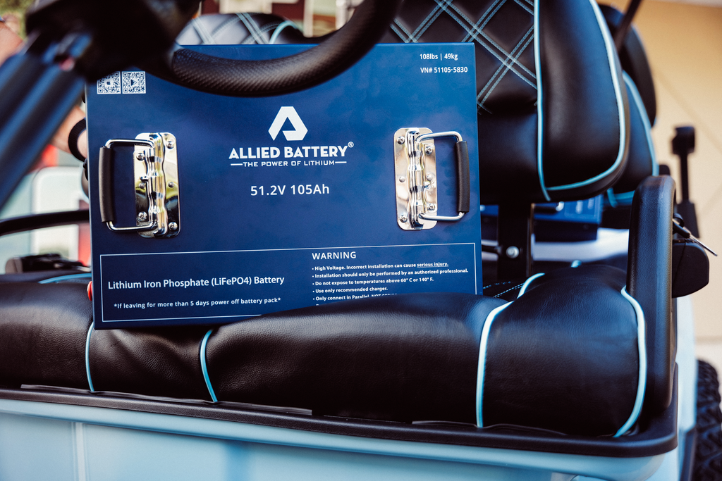 Golf Cart Batteries Allied Lithium Golf Cart Battery Glenn Reigelman Glennmade Studios Peachtree City Georgia