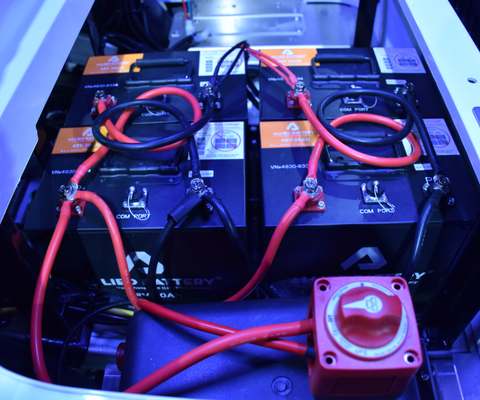an allied lithium battery install