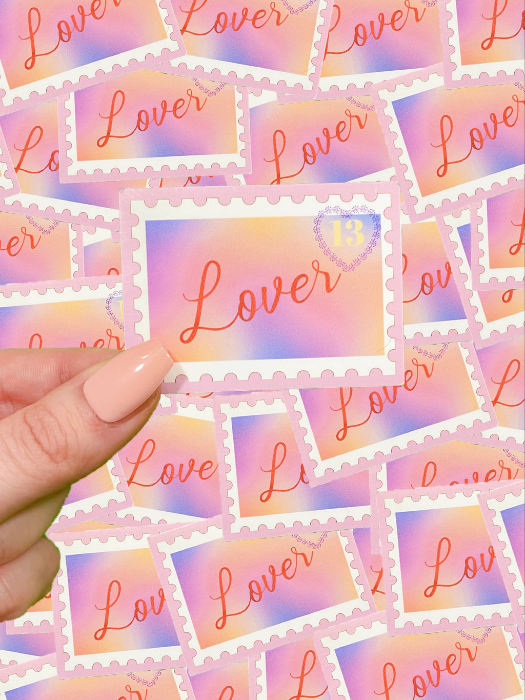 Taylor Swift Eras Lover Holographic Sticker – Jennifer Vallez