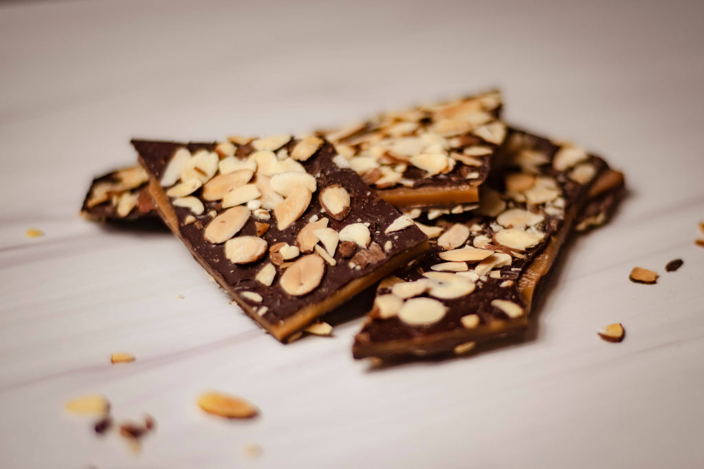 Toasted Almond Buttercrunch Toffee