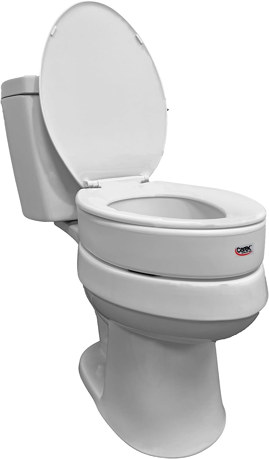 Carex Toilet Seat Elevator - For Elongated Toilet Seats