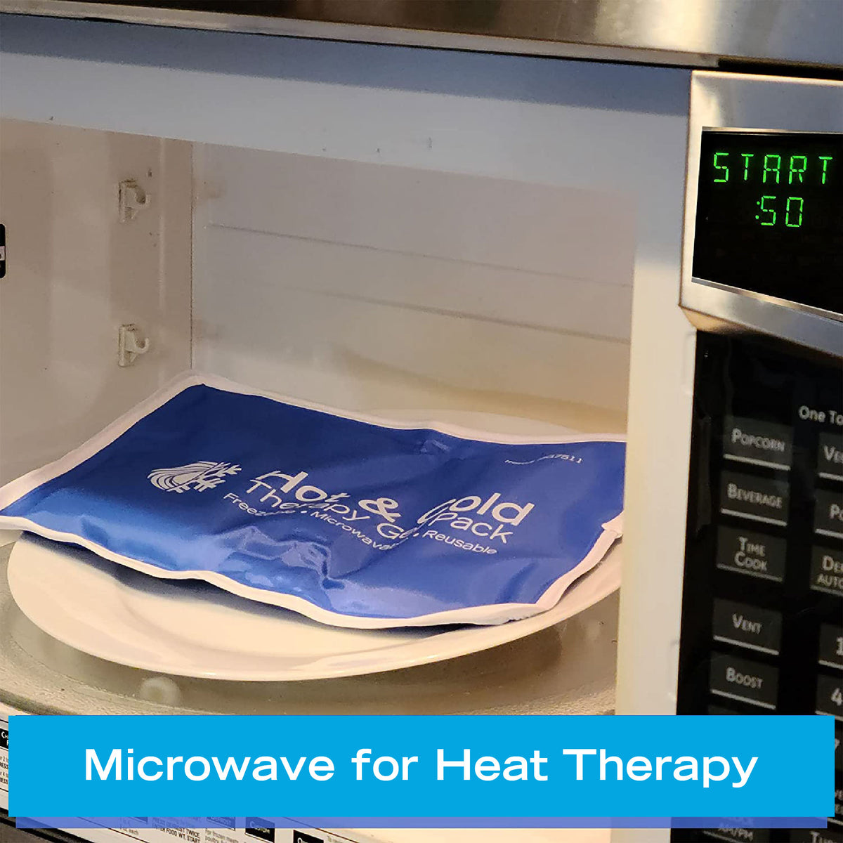 Microwave for heat therapy