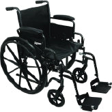 A black K2 wheelchair