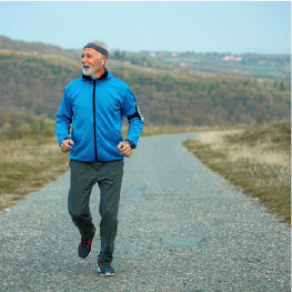 Running Tips When Older: Run on hills