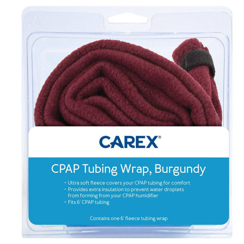 Carex Hot Water Bottle with Fleece Cover