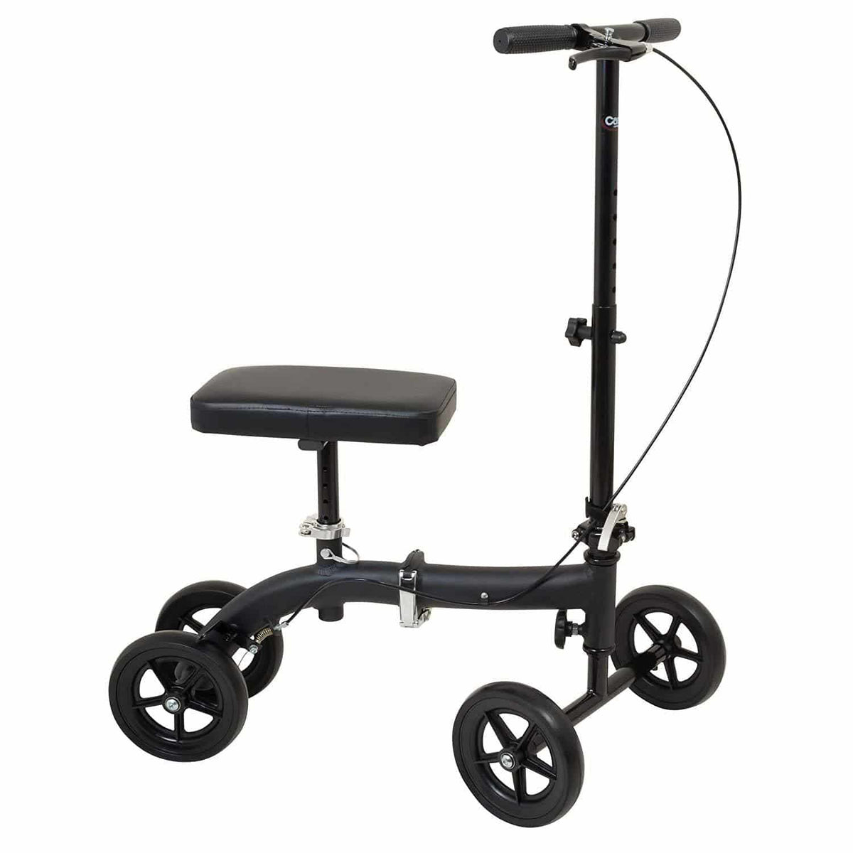 Carex Folding Knee Walker - Foldable Knee Scooter