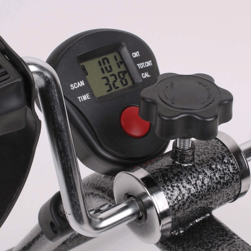 Close up of the Carex Pedal Exerciser’s digital display 
