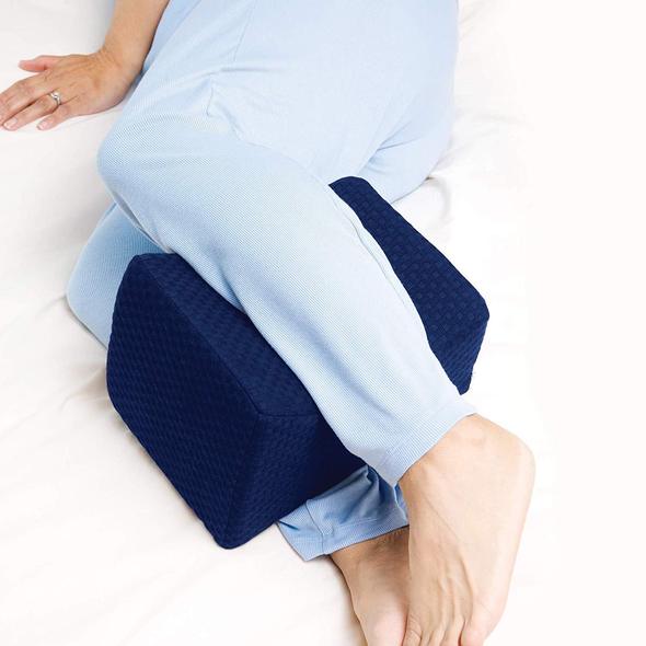 Knee pillow for side sleepers