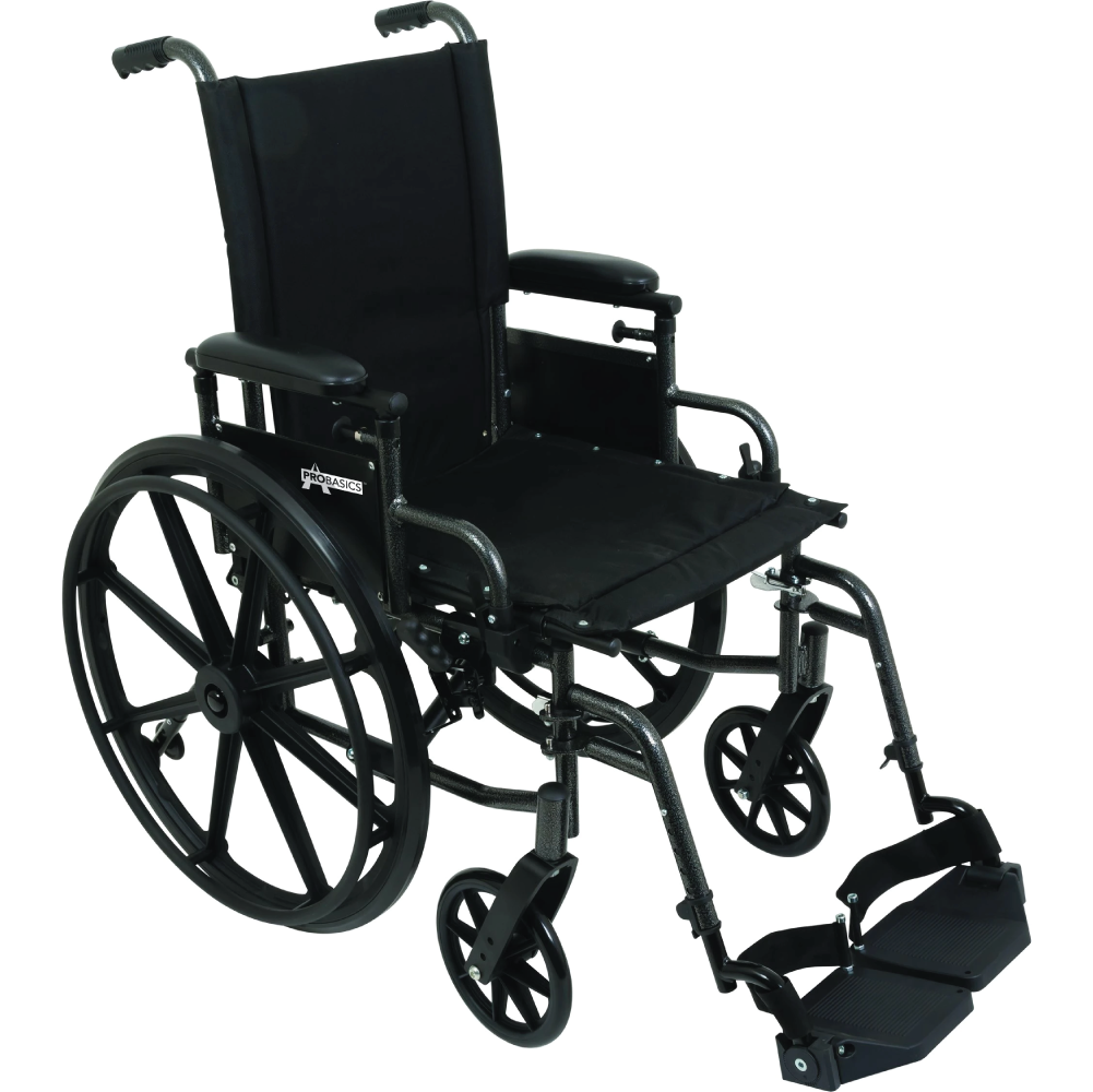 A black transformer wheelchair