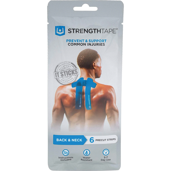 Kinesiology tape for back pain relief