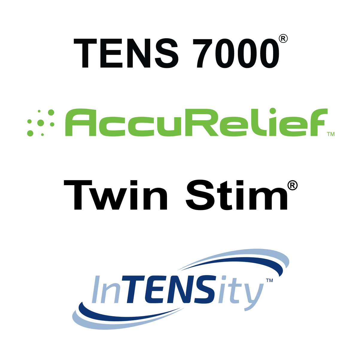 Tens 7000 AccuRelief Twin Stim Intensity