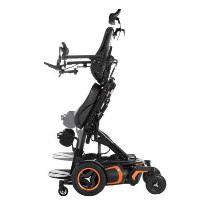 A standing electric wheelchair