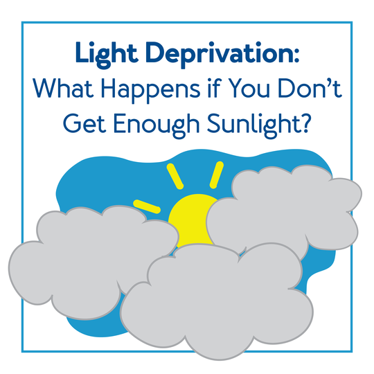 Sun with clouds. Light Deprivation: What Happens if You Don’t Get Enough Sunlight?