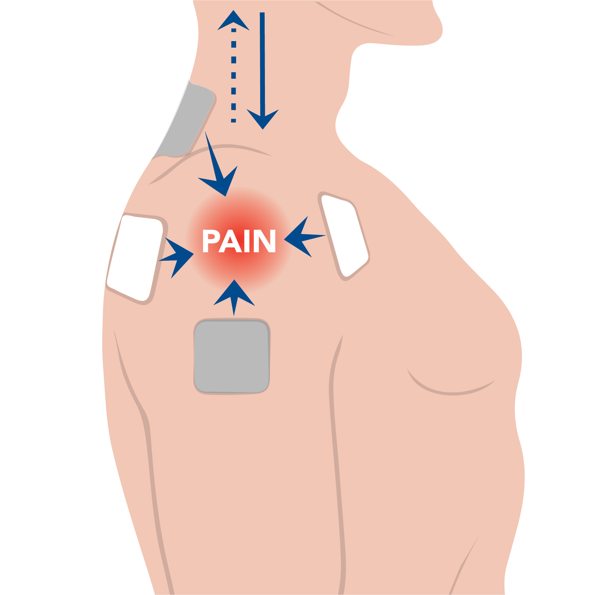 Easy@Home Heat TENS Unit, TENS EMS Unit with Heat Therapy, 510K Cleared,  Large Back Lit Display FSA Eligible Pain Management and Muscle Stimulator